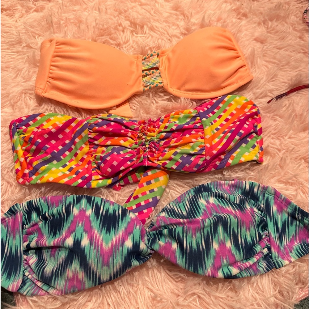 Three pack Xhilaration bikini tops